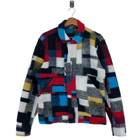 Vintage Designer DANIELE ALESSANDRINI Multicolor Tartan Wool Vintage Designer DANIELE ALESSANDRINI Multicolor Tartan Wool