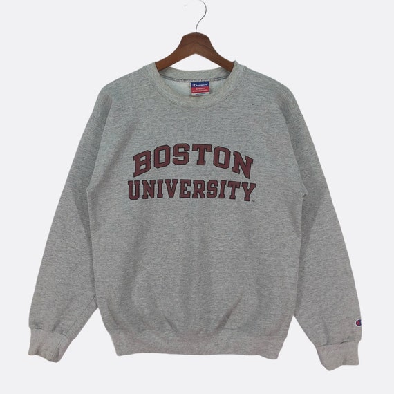 Vintage Champion Boston University Crewneck - Etsy