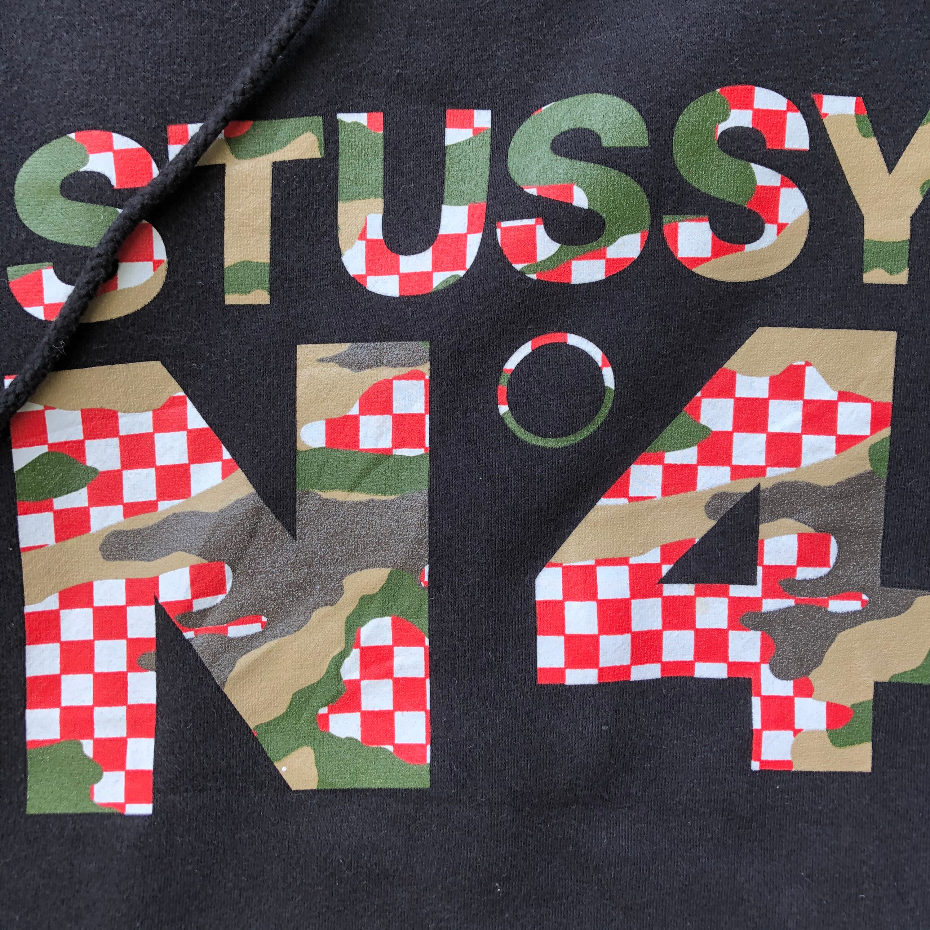 Vintage Stussy LV Louis Vuitton Monogram N4 Hoodie