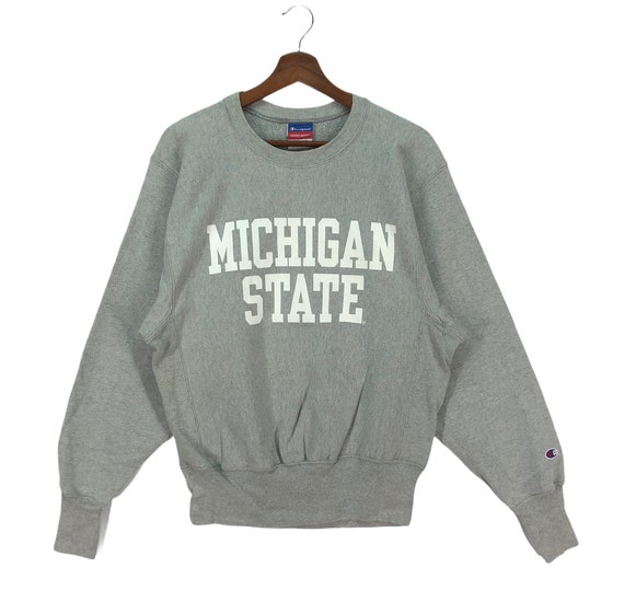 Vintage Champion Reverse Weave Michigan State University Crewneck