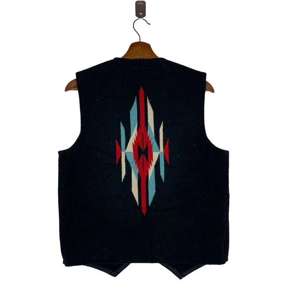 Vintage Chimayo Blanket/Chimayo Ortega Hand Woven… - image 6