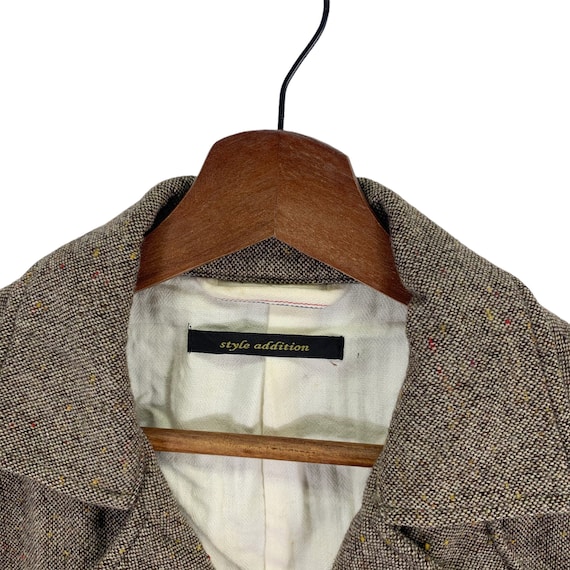 Japanese Brand Style Addition Wool Button Jacket - image 5