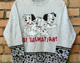 Rare!!! 101 Dalmatians Cartoon Disney Medium Size