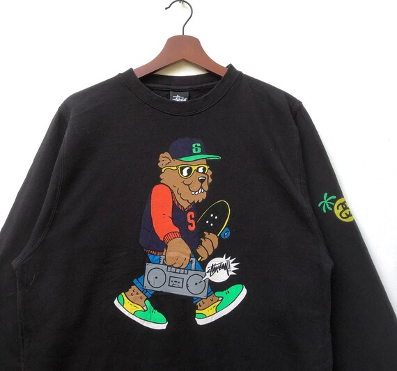 Vintage Stussy Skateboard Crewneck - image 2