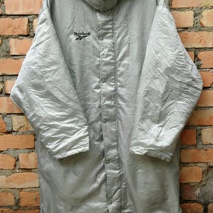 Selten!!! Vintage Reebok Sportswear Parka Jacke Hoodie XL Größe