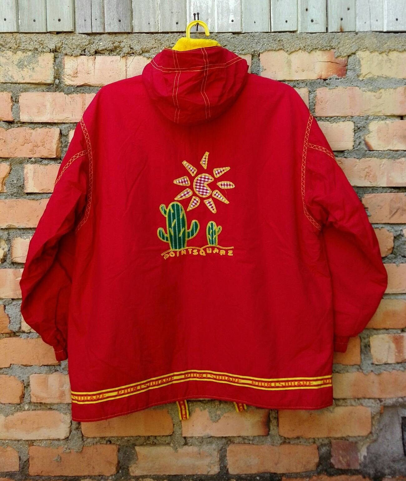 POINT SQUARE スノーボードウェア ジャケット　レッド　Y2K Rare!!! Point Square Jacket Ski Hiphop Large Size - Etsy