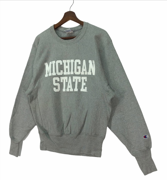 Vintage Champion Reverse Weave Michigan State University Crewneck