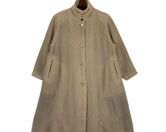 Vintage Thierry Mugler Wool Long Coat Jacket Japan Made - Etsy