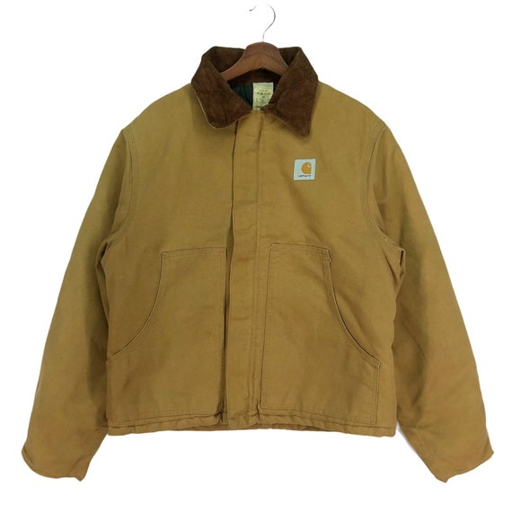 Vintage Carhartt Denim Workers Bomber Jacket