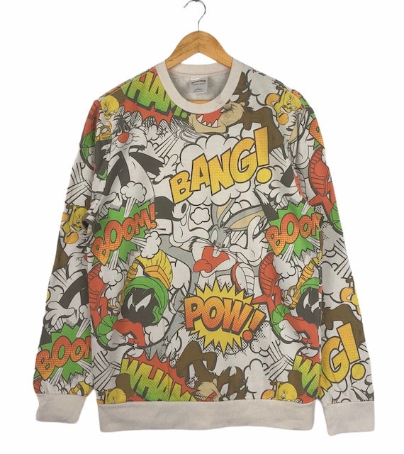 Vintage Looney Tunes Fullprint Crewneck