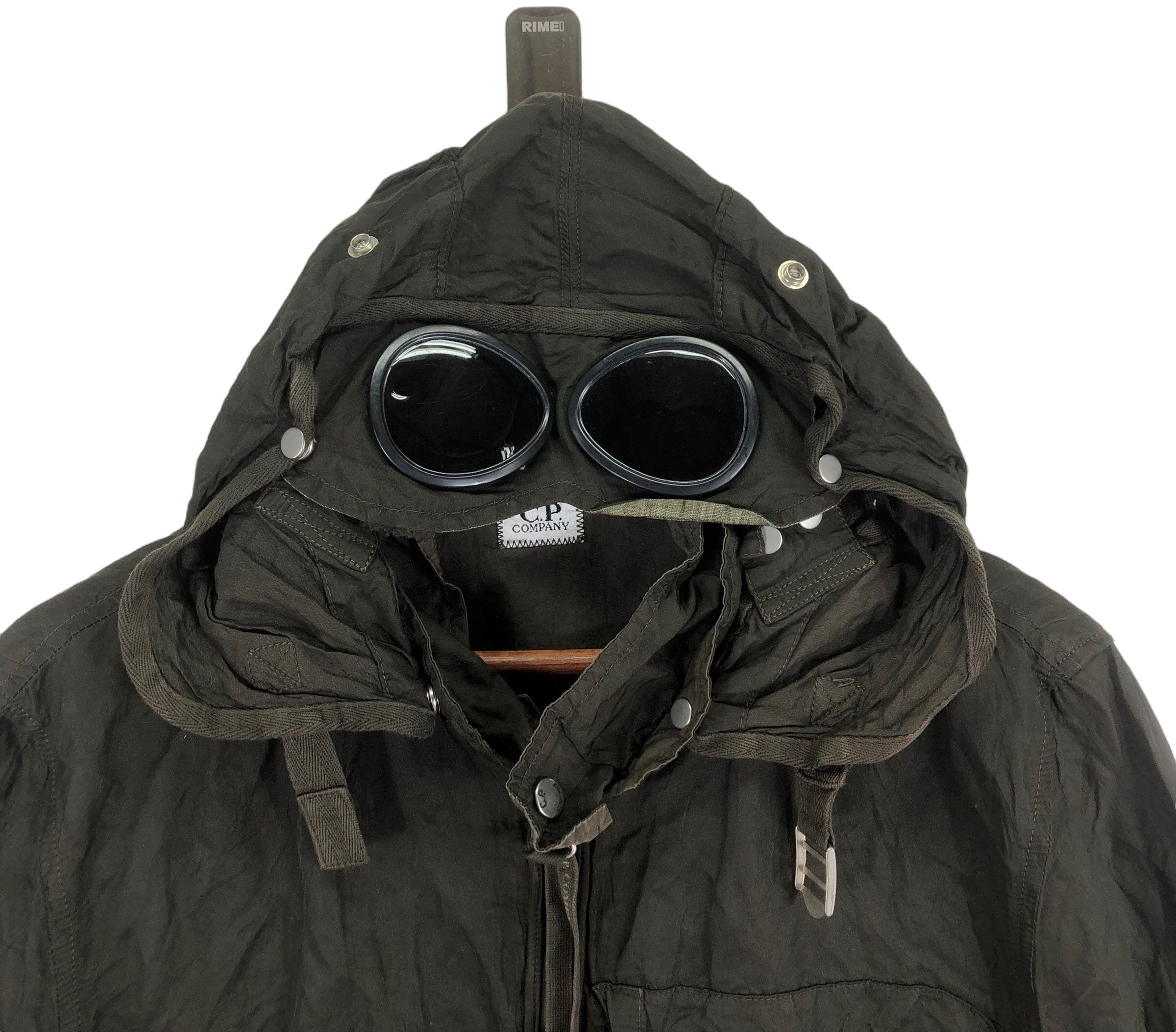 ジャケット・アウター vintage C.P company baccing JACKET ca Vintage C.P. Company Goggle Jacket Zip Coat Garment Dyed