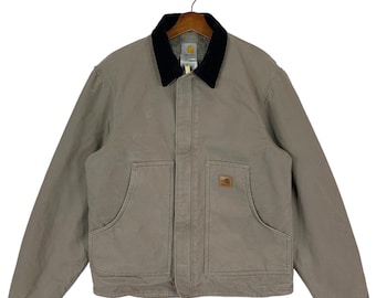 Chaqueta de trabajo vaquera vintage Carhartt Workers