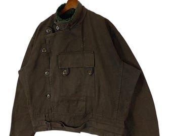 Vintage 60s Military Swedish Motorcycle Bikers Jacket - Etsy