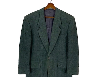Vintage Christian Dior Monsieur Checkered Wool Casual Jacket - Etsy