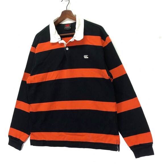 Vintage Canterbury of New Zealand Striped Rugby Shirt - Etsy