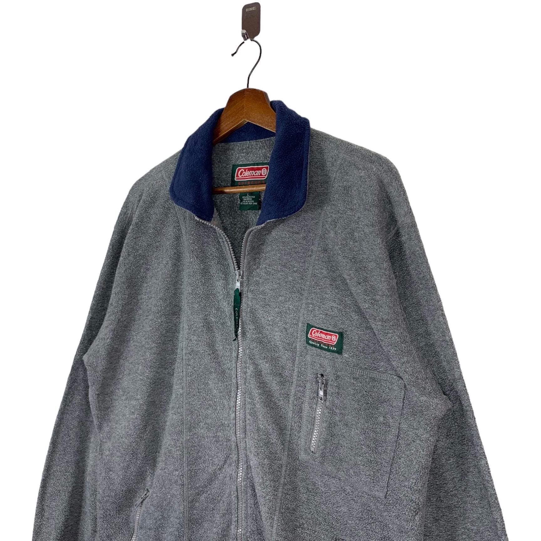 Vintage Coleman Outdoor Fleece Hiking Jacket - Etsy Finland