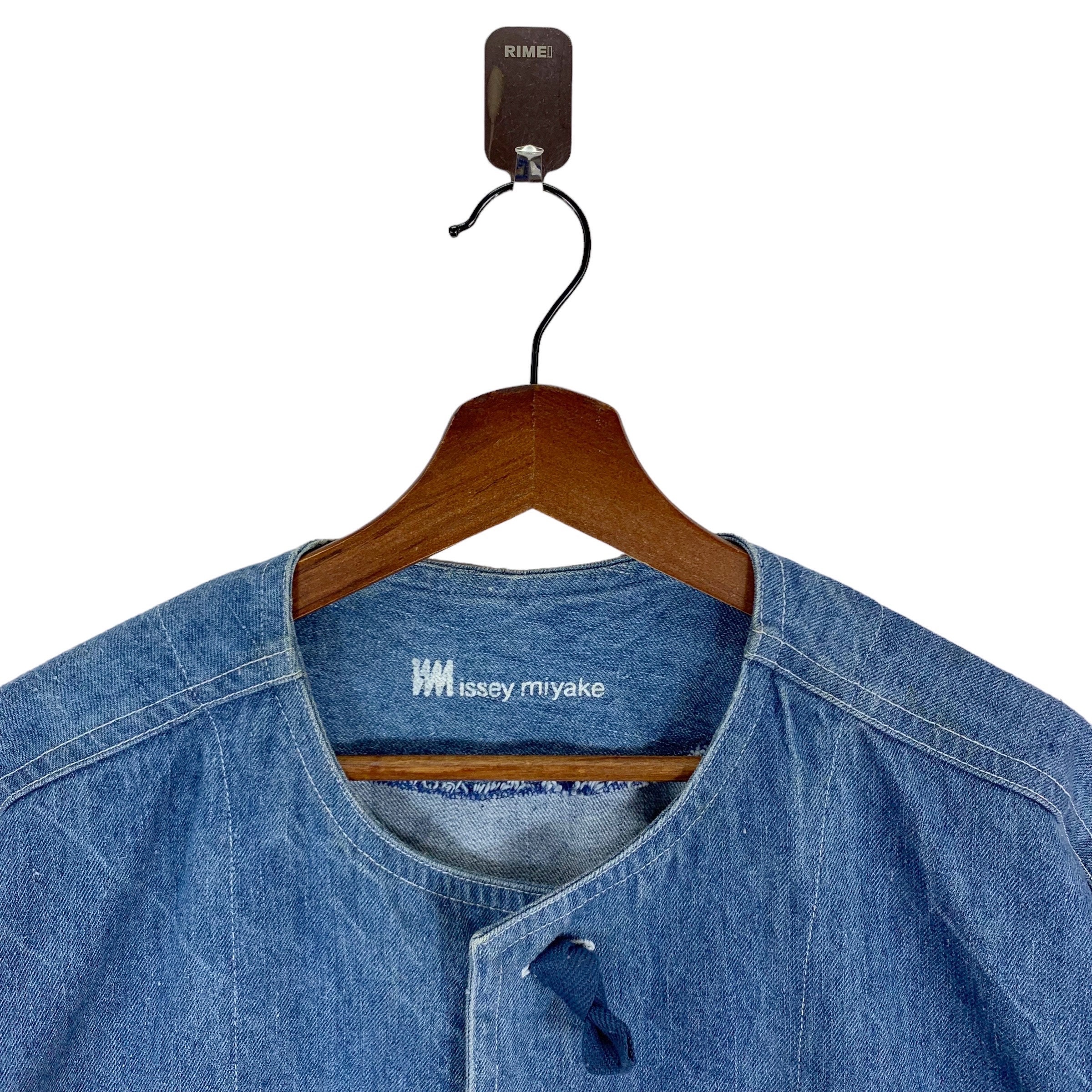 denim im product イッセイミヤケ デニムジャケット ヴィンテージ ヴィンテージ ショート丈 デニムジャケット Gジャン イッセイ