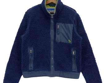 Vintage Abercrombie & Fitch Deep Pile Fleece Sweater