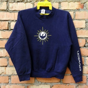 Rare!!! Vintage Dragon Skateboard Pullover Medium Size
