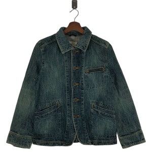 Vintage Super Hakka Coloration Trucker Denim Jacket