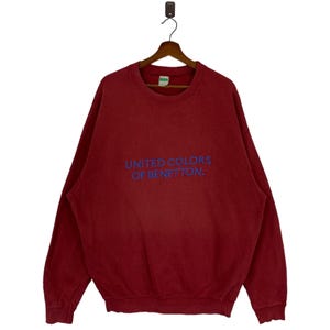 Vintage United Colors Of Benetton Pullover Crewneck