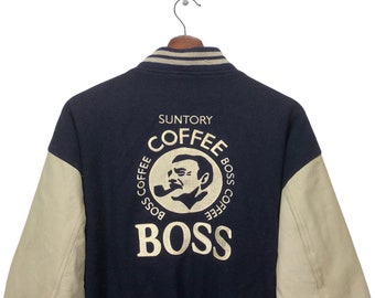 Mizuno SUNTORY COFFEE BOSS ジャケット XL Mizuno SUNTORY COFFEE BOSS ジャケット XL HOT VTG Men's