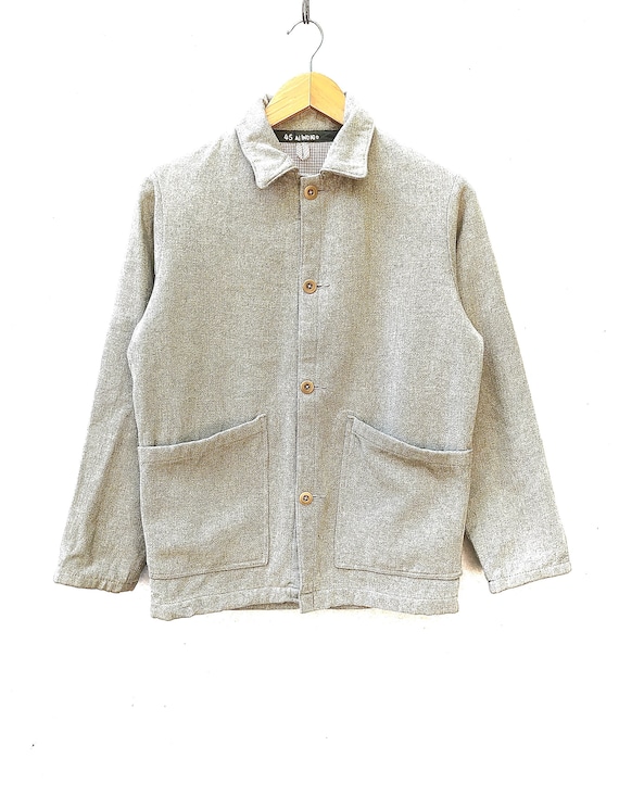 45rpm Indigo Denim Chore WorkWear Jacket
