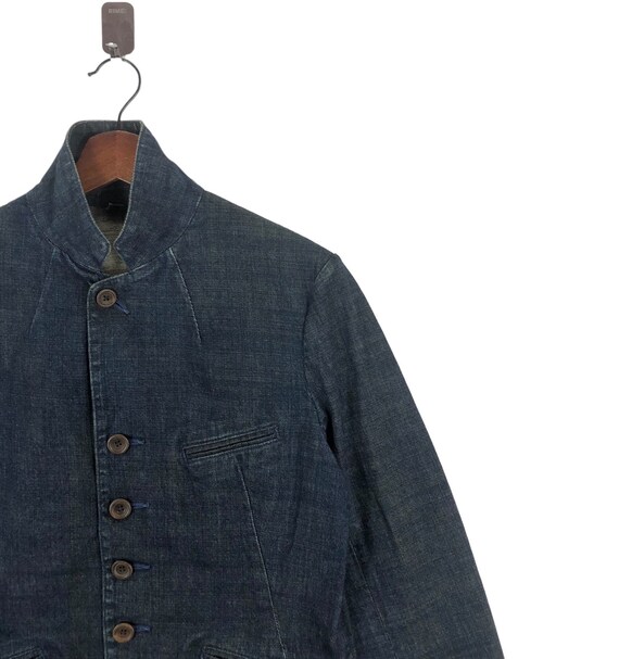 Japanese Brand 45Rpm Denim Button Jacket - image 5