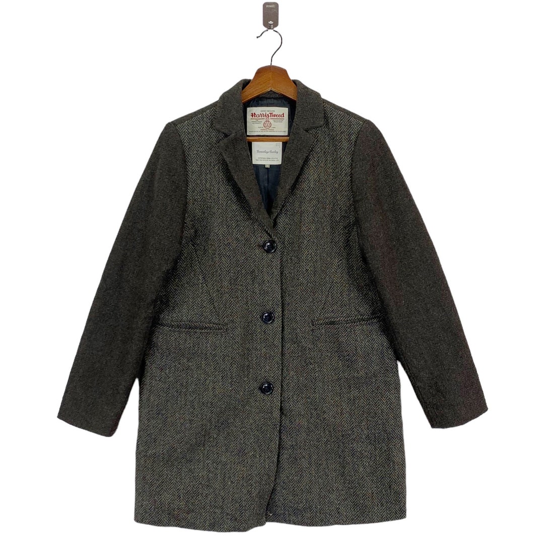 ジャケット・アウター Sevendays Sunday Harris Tweed Harris Tweed X Sevendays Sunday Jacket - Etsy