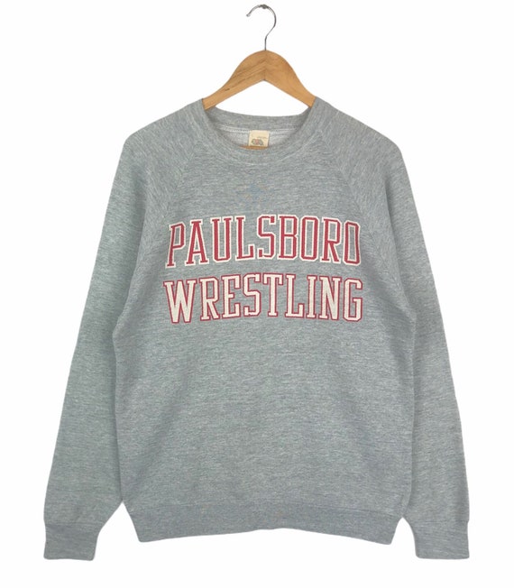 Vintage 90s Paulsboro Wrestling Crewneck