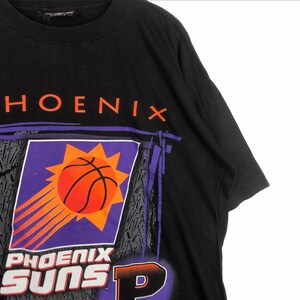 Vintage 90s Phoenix Suns NBA Magic Johnson Tee image 3