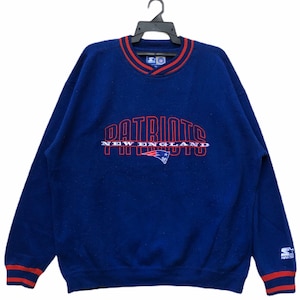 Vintage Patriots New England Starter Football Crewneck