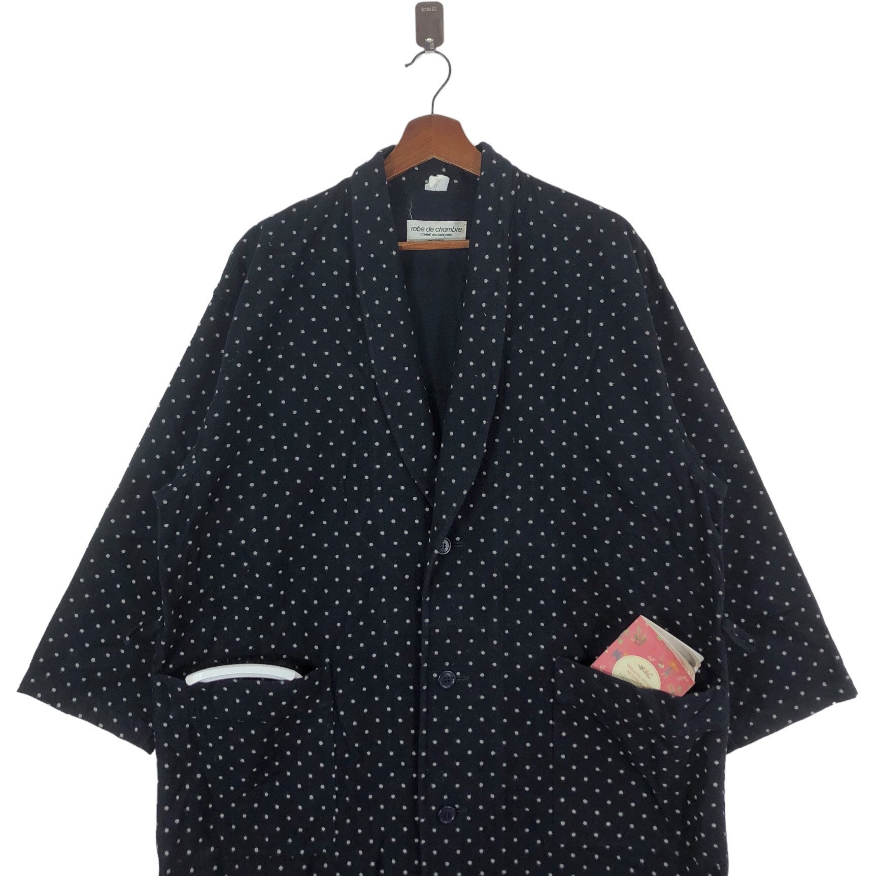Vintage Designer COMME Des GARCONS Robe De Chambre Polka Dot - Etsy