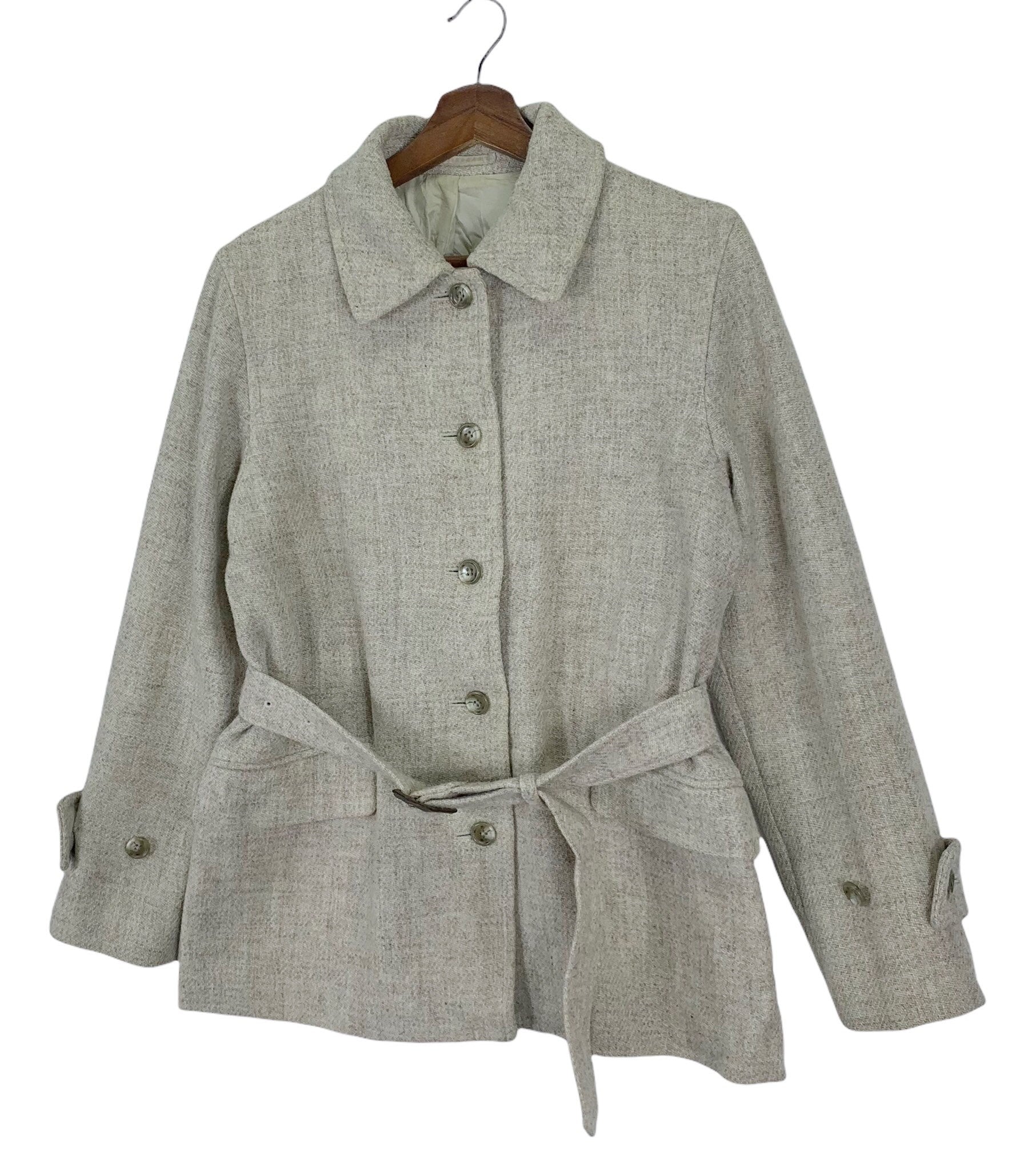 Vintage Margaret Howell X Harris Tweed Belt Jacket - Etsy