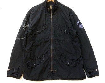 90’s 00s Stussy OUTER GEAR WORK JACKET Vintage Stussy RARE Outer Gear RN No 94974 Puffer Jacket