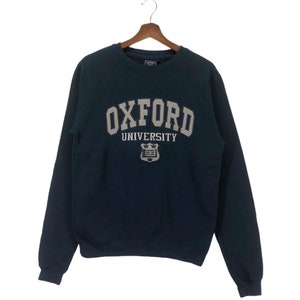 Vintage Oxfor Uni Collage Sweater Crewneck
