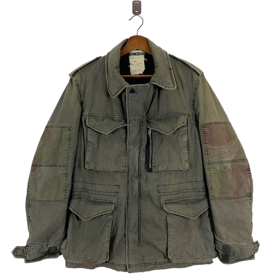 Vintage Back Number Japanese Brand M-65 Military Jacket - Etsy Vintage Back Number Japanese Brand M-65 Military Jacket - Etsy