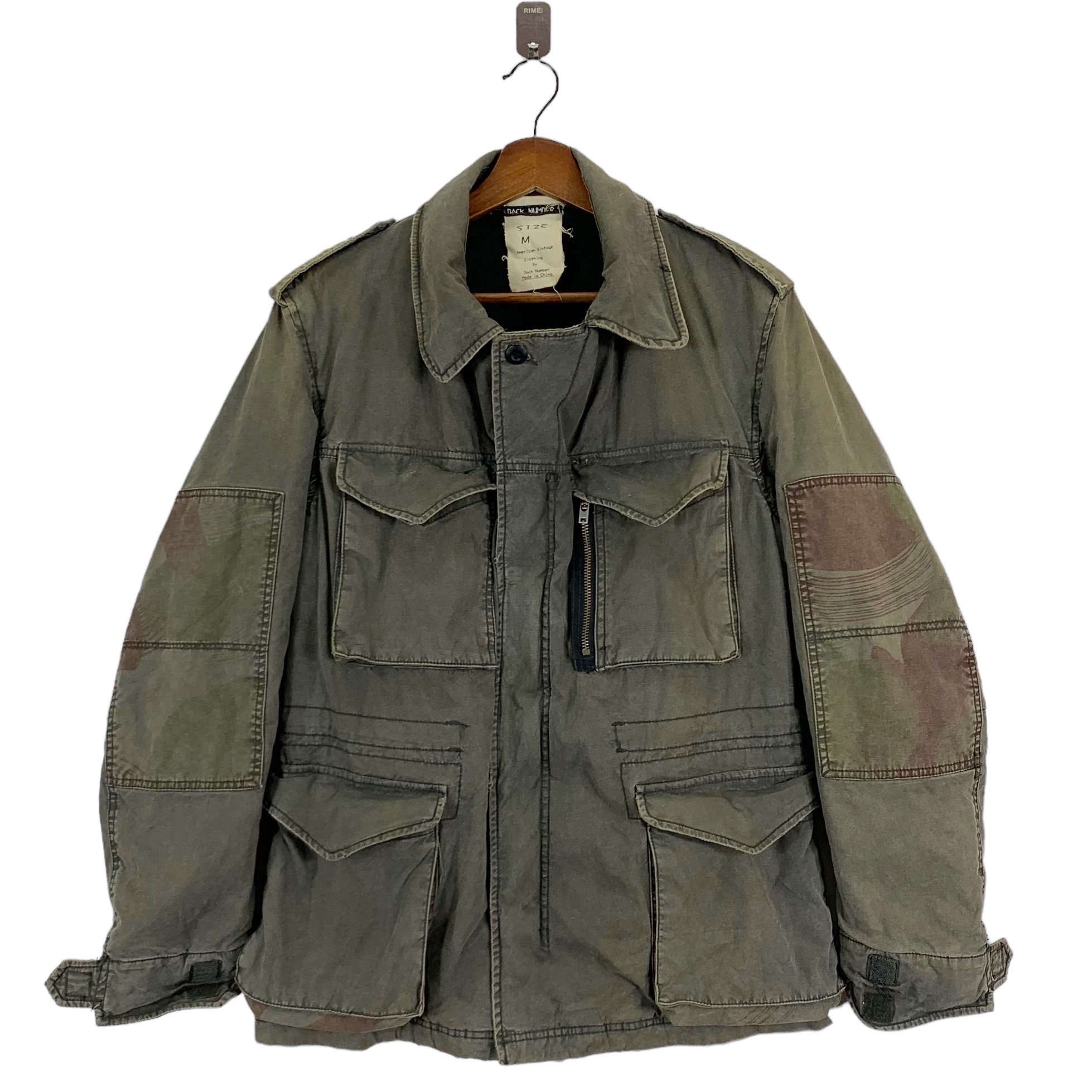 Vintage Back Number Japanese Brand M-65 Military Jacket - Etsy Vintage Back Number Japanese Brand M-65 Military Jacket - Etsy