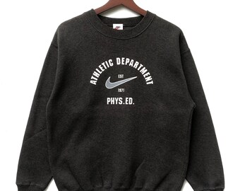 Vintage NIKE Sportlich Rundhalsausschnitt