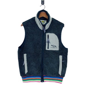 pull sans manches en polaire Reggae vintage