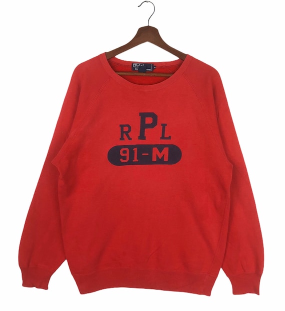 Vintage 90 Polo Ralph Lauren Crewneck - Etsy