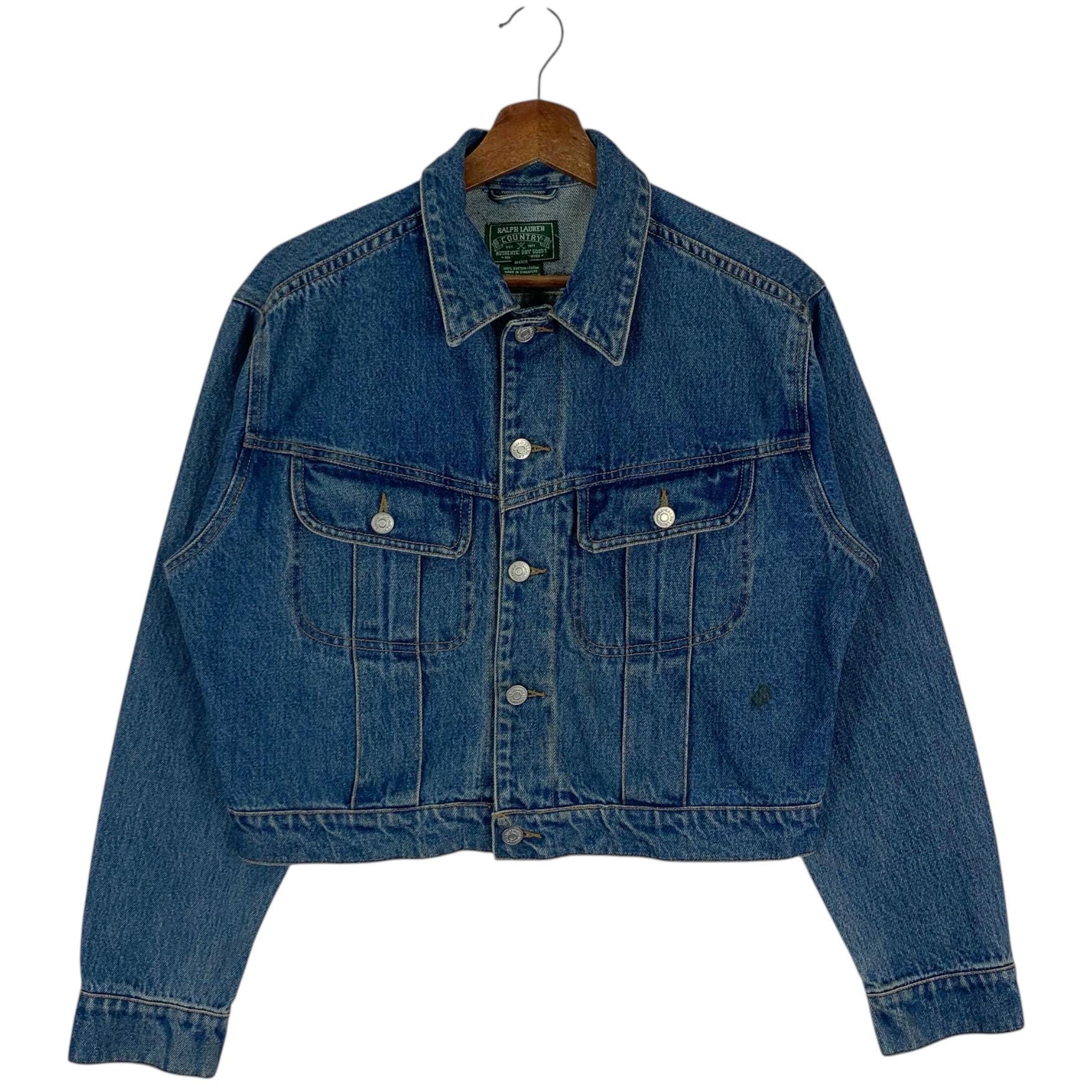 Double Rrl Denim Jacket - Etsy