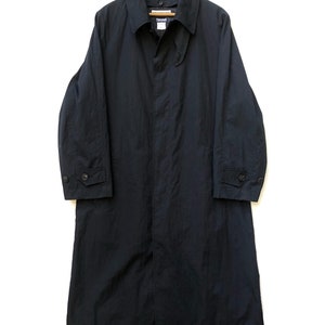 Vintage Issey Miyake Men Long Trench Coat Black Colour Jacket Avant Garde