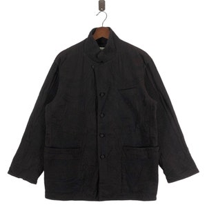 ISSEY MIYAKE HAATH Chinese Style Button Fullprint Jacket