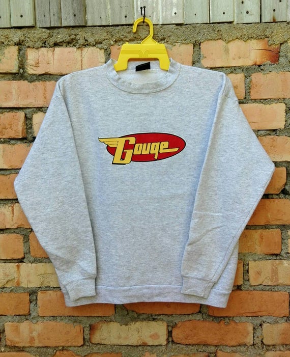 Rare!!! Gouge Skateboard Pullover Sweatshirt Medium Size - Etsy