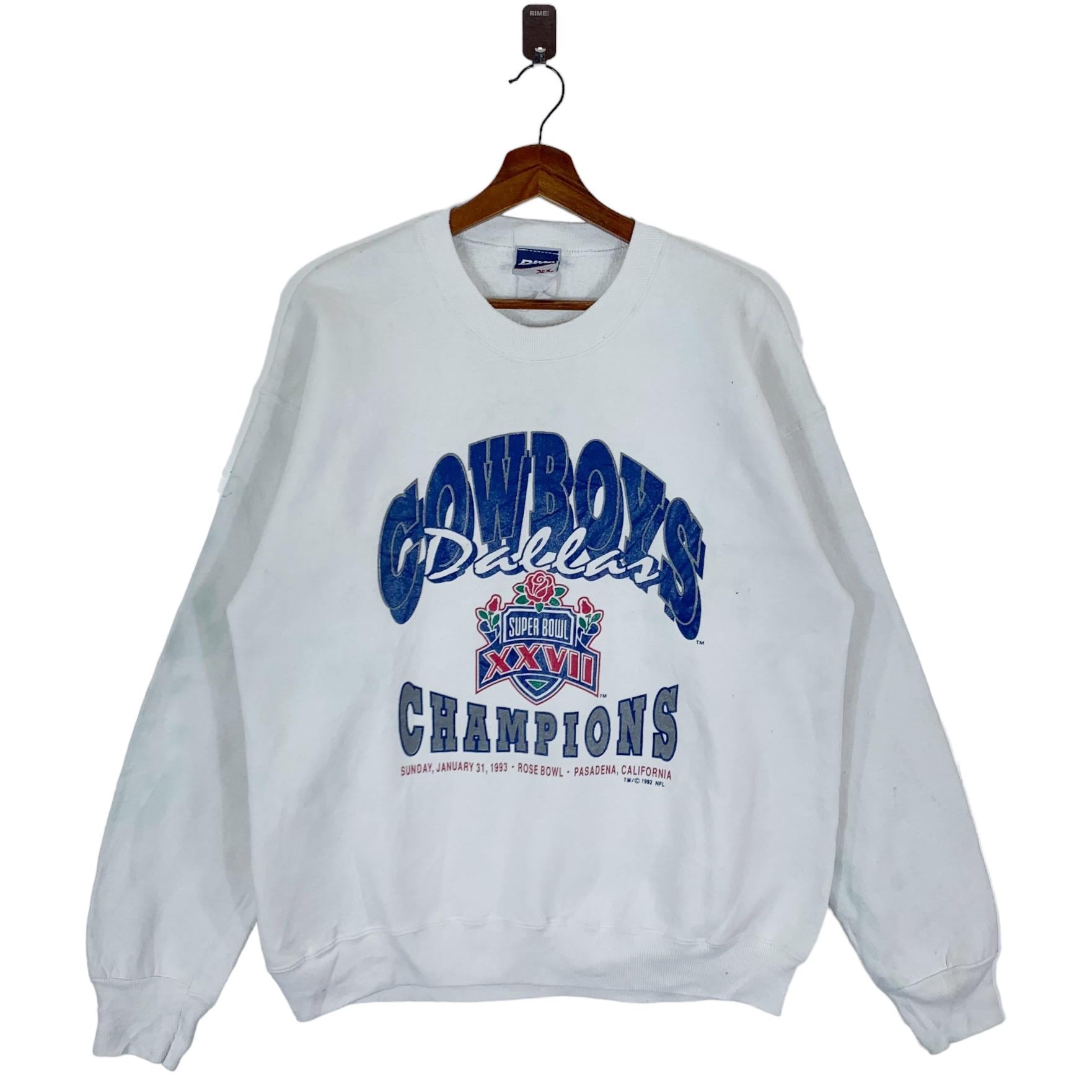 90s USA製NFL SUPER BOWL COWBOYS スウェット　XXL Vintage 90s Dallas Cowboys Champions Super Bowl XXVII Pullover