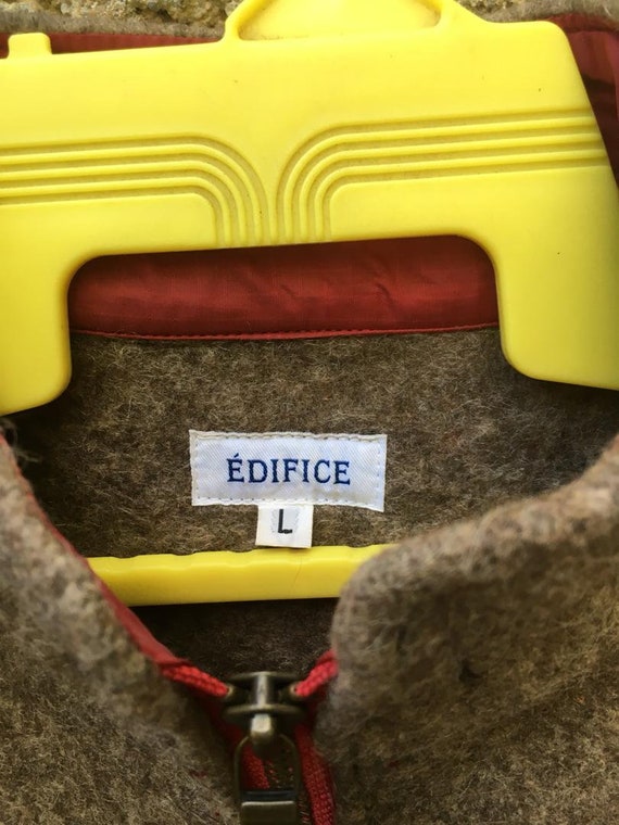 Rare!!! Edifice Wool Jacket - image 4