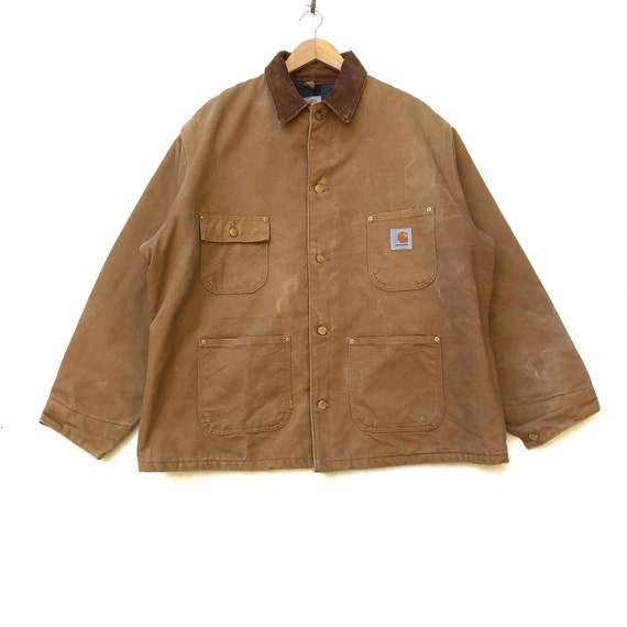 Rare!!! Carhartt Denim Chore Jacket