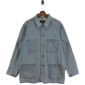 Vintage Oshkosh Chore Workers Union Made Denim Jacket