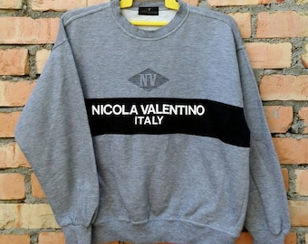 Rare!!! Nicola Valentino Pullover Medium Size